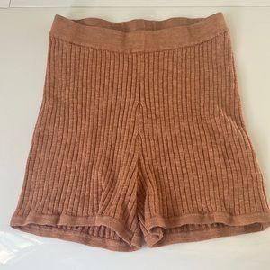 Free People Knit Shorts